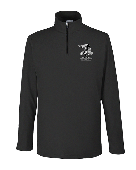 Carbondale HS Softball Swing - Mens Quarter Zip