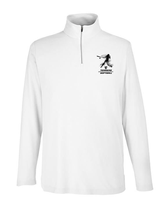 Carbondale HS Softball Swing - Mens Quarter Zip