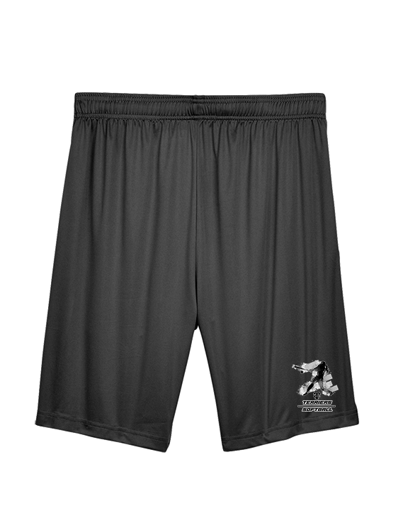 Carbondale HS Softball Swing - Mens Training Shorts with Pockets