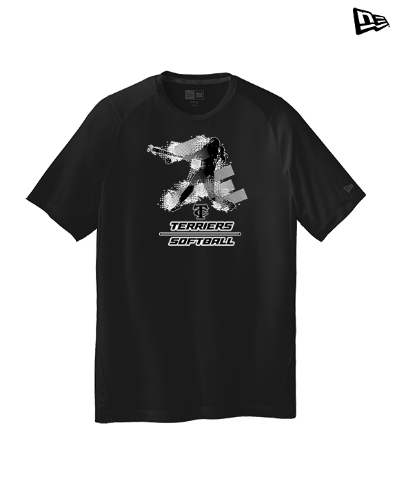 Carbondale HS Softball Swing - New Era Performance Shirt