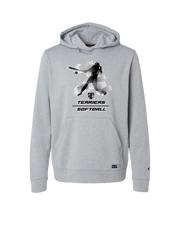 Carbondale HS Softball Swing - Oakley Performance Hoodie