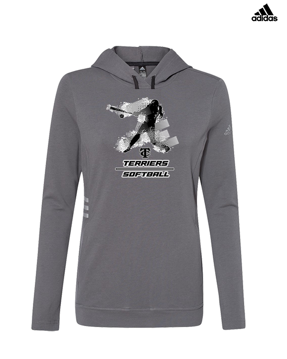 Carbondale HS Softball Swing - Womens Adidas Hoodie