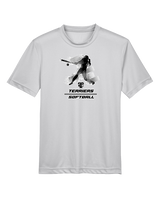 Carbondale HS Softball Swing - Youth Performance Shirt