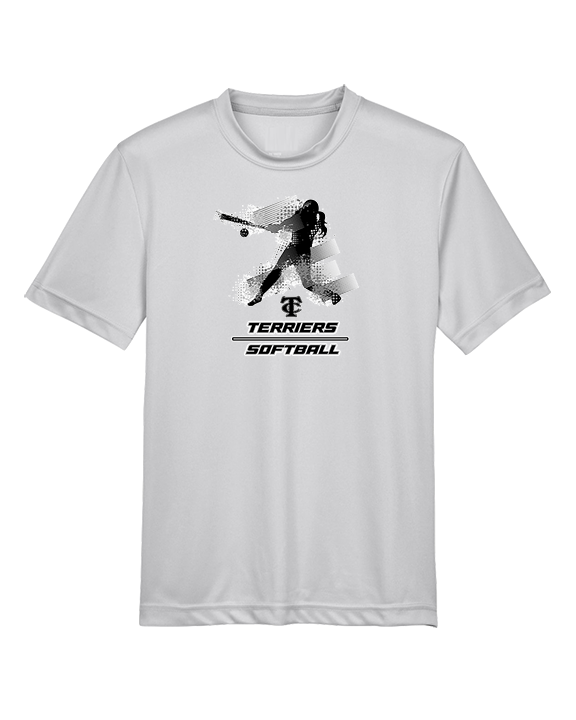 Carbondale HS Softball Swing - Youth Performance Shirt