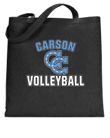 Carson HS Volleyball Main Logo 2 - Tote