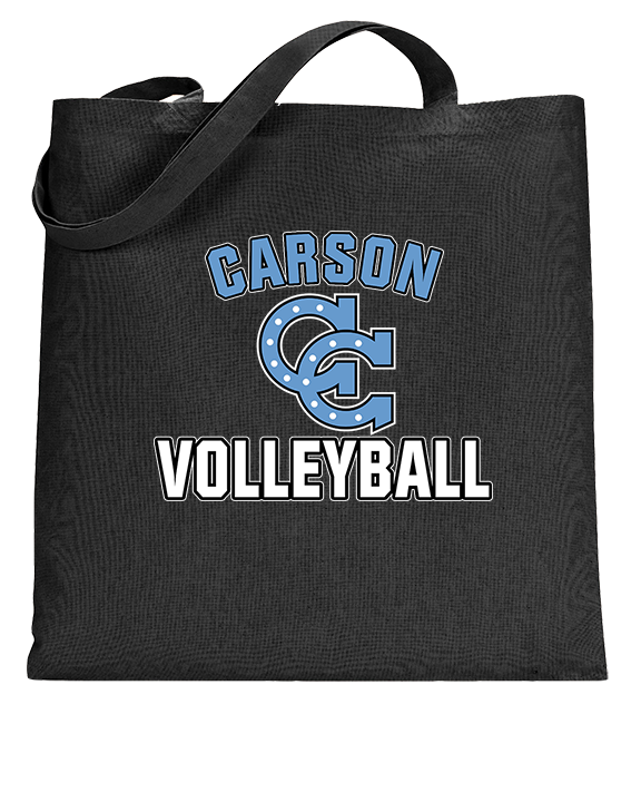 Carson HS Volleyball Main Logo 2 - Tote