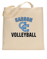 Carson HS Volleyball Main Logo 2 - Tote