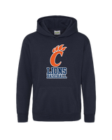 Carterville Baseball Claw - Cotton Hoodie