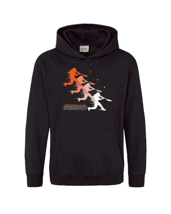 Carterville Baseball Hitter - Cotton Hoodie