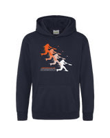 Carterville Baseball Hitter - Cotton Hoodie