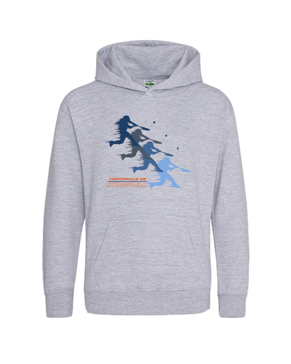 Carterville Baseball Hitter - Cotton Hoodie