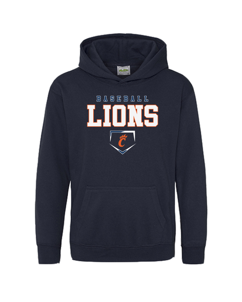 Carterville Baseball Lions - Cotton Hoodie