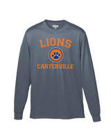 Carterville HS Baseball Custom Paw - Performance Long Sleeve