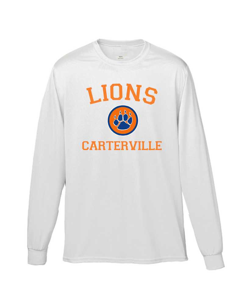 Carterville HS Baseball Custom Paw - Performance Long Sleeve