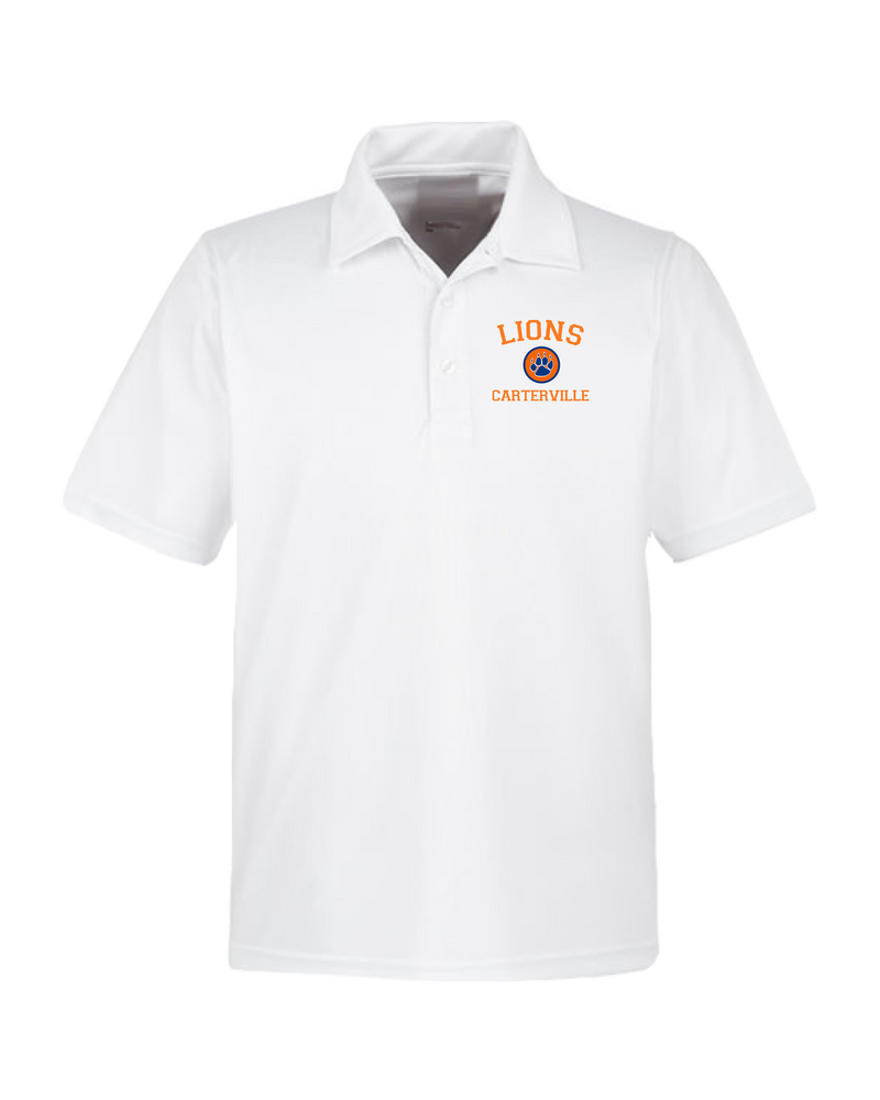 Carterville HS Baseball Custom Paw - Men's Polo