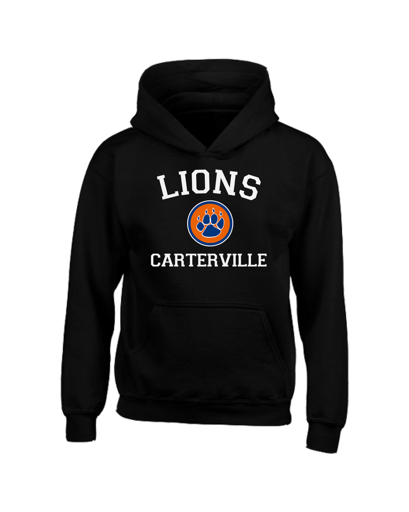 Carterville HS Baseball Custom Paw - Youth Hoodie