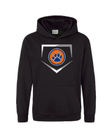 Carterville HS Paw Plate - Cotton Hoodie