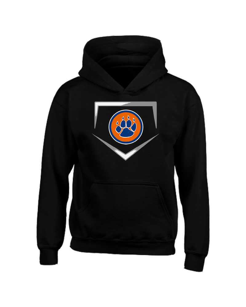 Carterville HS Paw Plate - Youth Hoodie