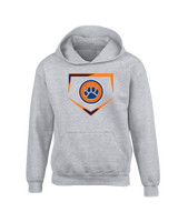 Carterville HS Paw Plate - Youth Hoodie