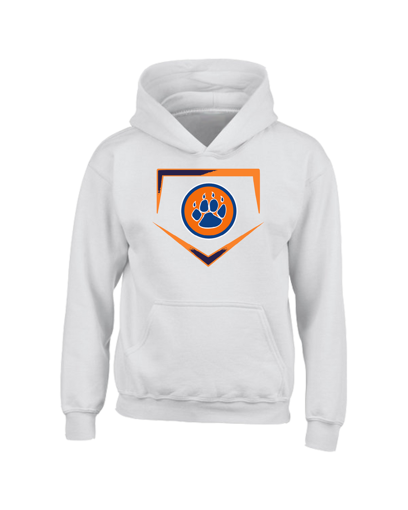 Carterville HS Paw Plate - Youth Hoodie