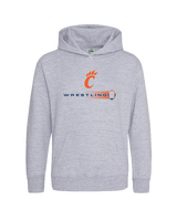 Carterville Wrestling Dots- Cotton Hoodie