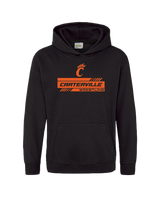 Carterville Wrestling Mascot - Cotton Hoodie