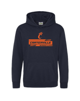 Carterville Wrestling Mascot - Cotton Hoodie