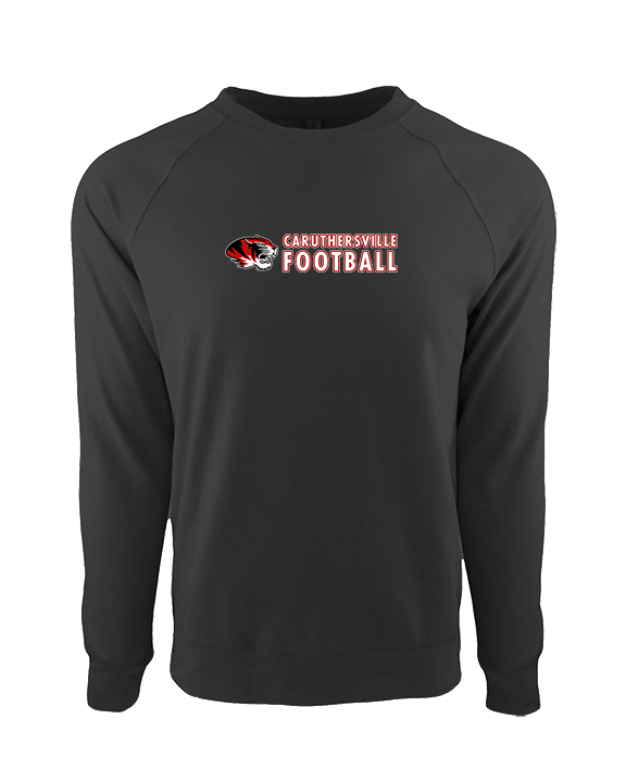 Caruthersville HS Football Basic - Crewneck Sweatshirt