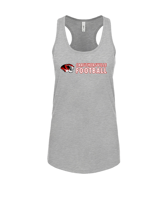 Caruthersville HS Football Basic - Womens Tank Top