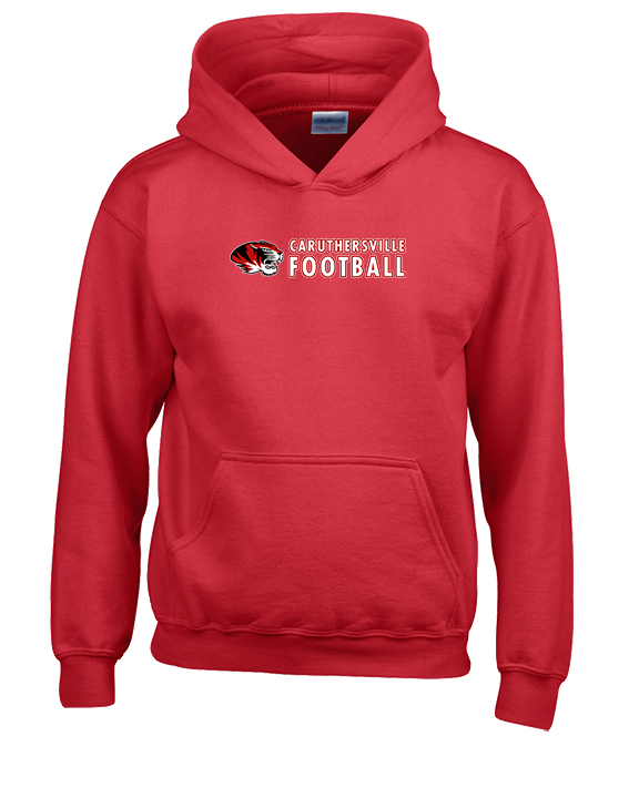 Caruthersville HS Football Basic - Youth Hoodie