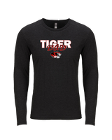 Caruthersville HS Football Dad - Tri-Blend Long Sleeve