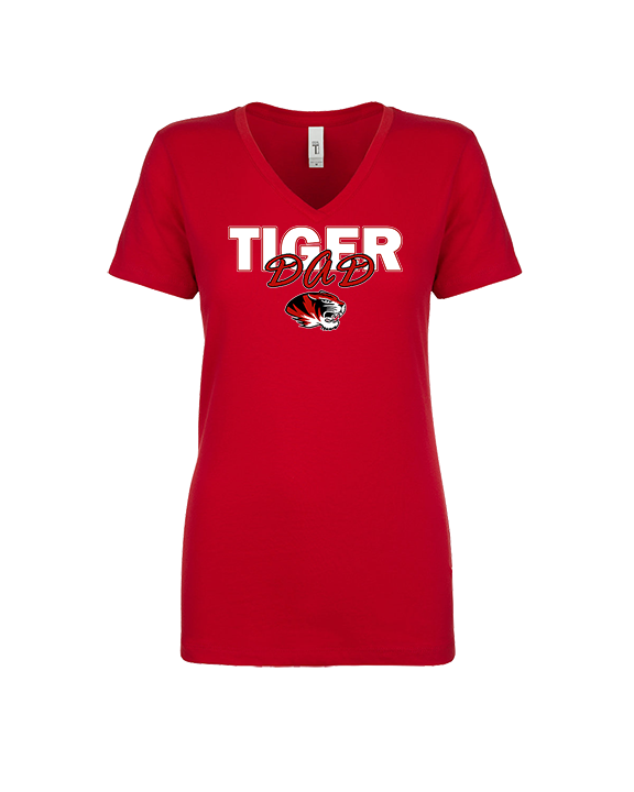 Caruthersville HS Football Dad - Womens Vneck