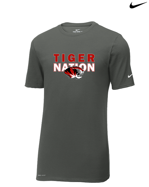 Caruthersville HS Football Nation - Mens Nike Cotton Poly Tee