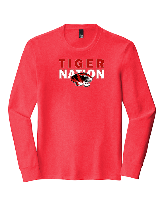 Caruthersville HS Football Nation - Tri-Blend Long Sleeve