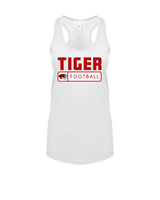 Caruthersville HS Football Pennant - Womens Tank Top