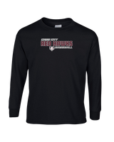 Cass City HS Baseball Bold - Mens Basic Cotton Long Sleeve