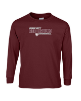 Cass City HS Baseball Bold - Mens Basic Cotton Long Sleeve