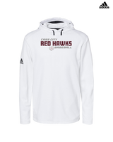 Cass City HS Baseball Bold - Adidas Men's Hooded Sweatshirt