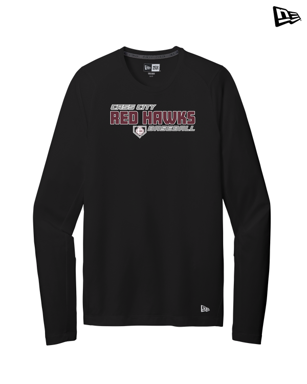 Cass City HS Baseball Bold - New Era Long Sleeve Crew