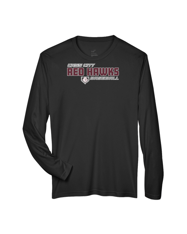 Cass City HS Baseball Bold - Performance Long Sleeve