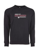 Cass City HS Baseball Bold - Crewneck Sweatshirt
