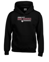 Cass City HS Baseball Bold - Cotton Hoodie