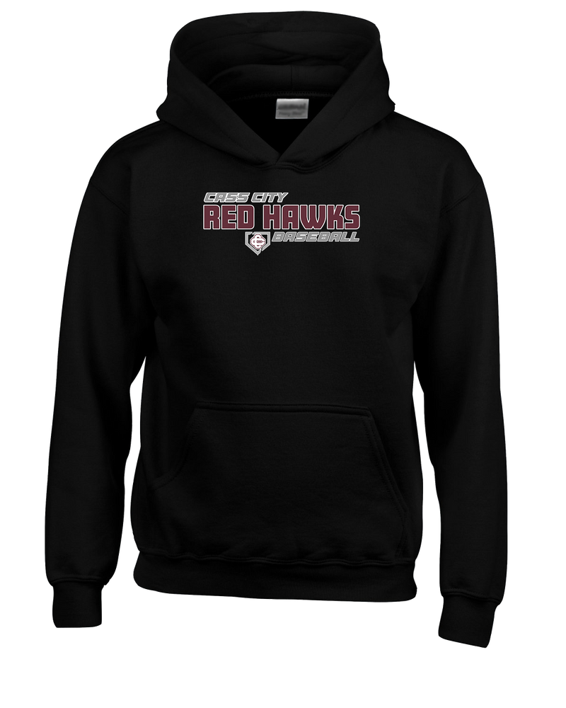 Cass City HS Baseball Bold - Cotton Hoodie