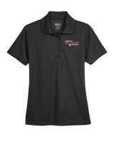 Cass City HS Baseball Bold - Womens Polo