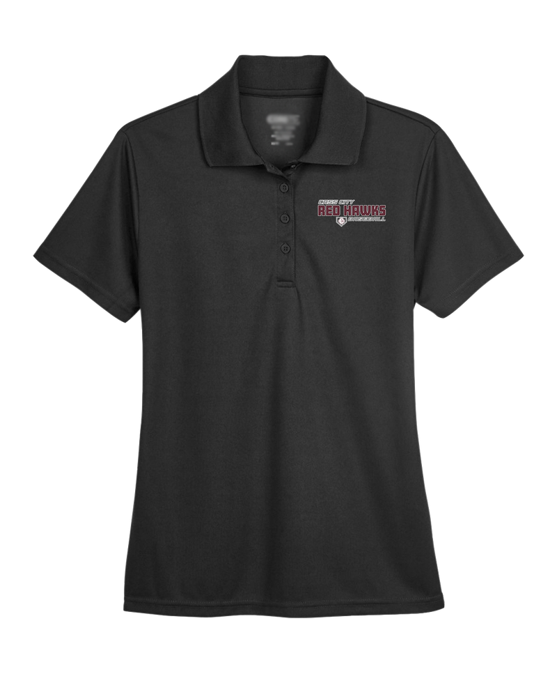Cass City HS Baseball Bold - Womens Polo