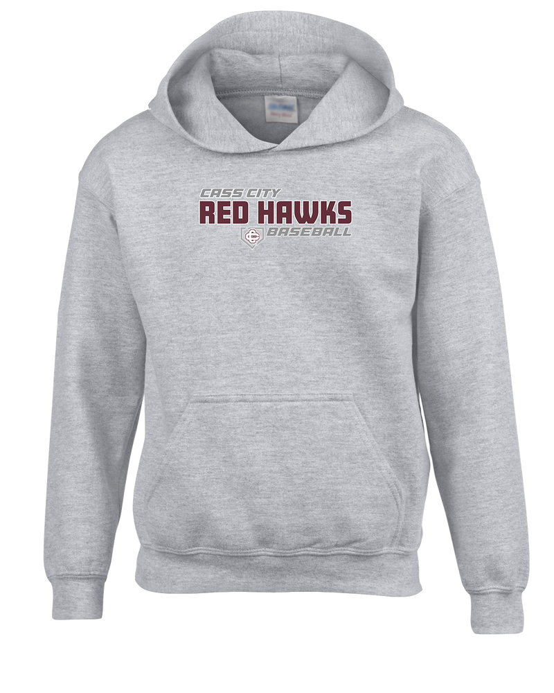 Cass City HS Baseball Bold - Youth Hoodie