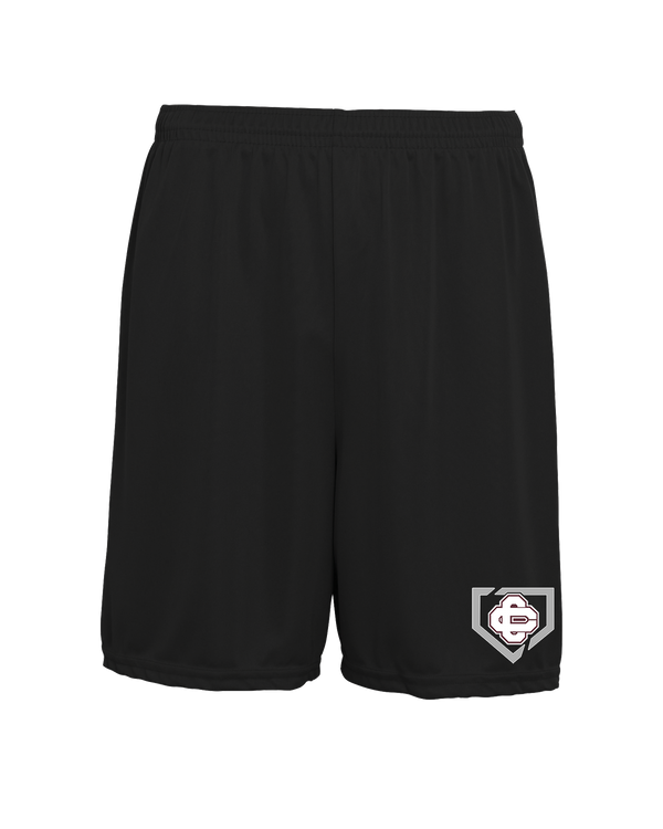 Cass City HS Baseball Secondary Logo - 7 inch Training Shorts