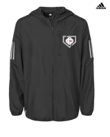 Cass City HS Baseball Secondary Logo - Adidas Men's Windbreaker