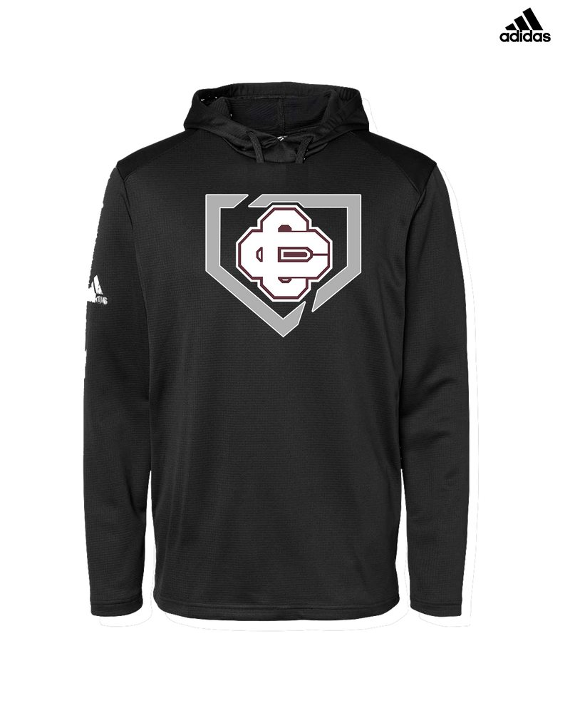 Cass City HS Baseball Secondary Logo - Adidas Men's Hooded Sweatshirt