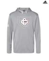 Cass City HS Baseball Secondary Logo - Adidas Men's Hooded Sweatshirt